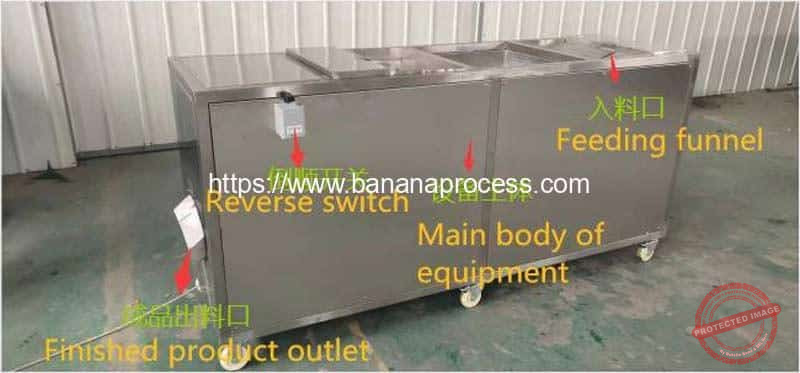 Auto-Feeding-Green-Banana-Peeling-Machine-Structure